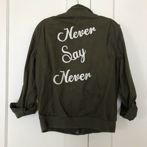 Alice and Olivia Military Jacket